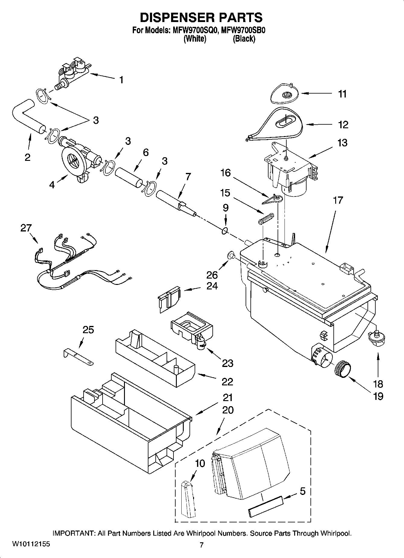 04 - DISPENSER PARTS
