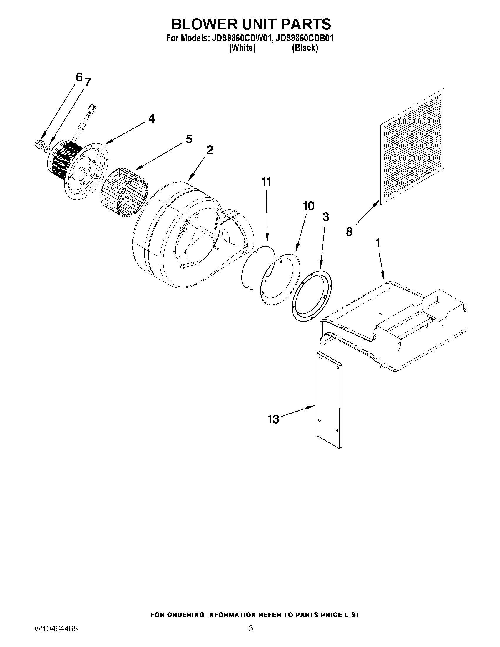 02 - BLOWER UNIT PARTS