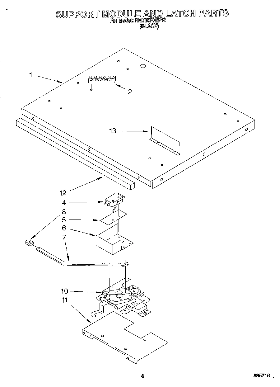 04 - SUPPORT MODULE AND LATCH