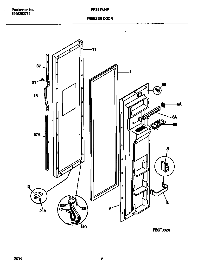 02 - FREEZER DOOR