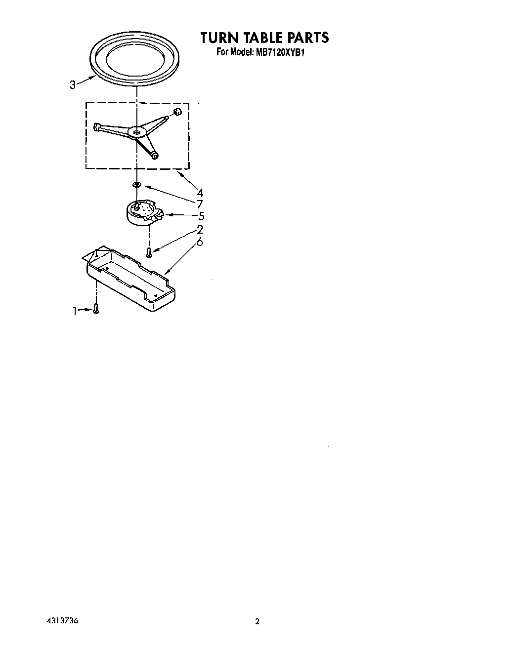 02 - TURN TABLE, LIT/OPTIONAL