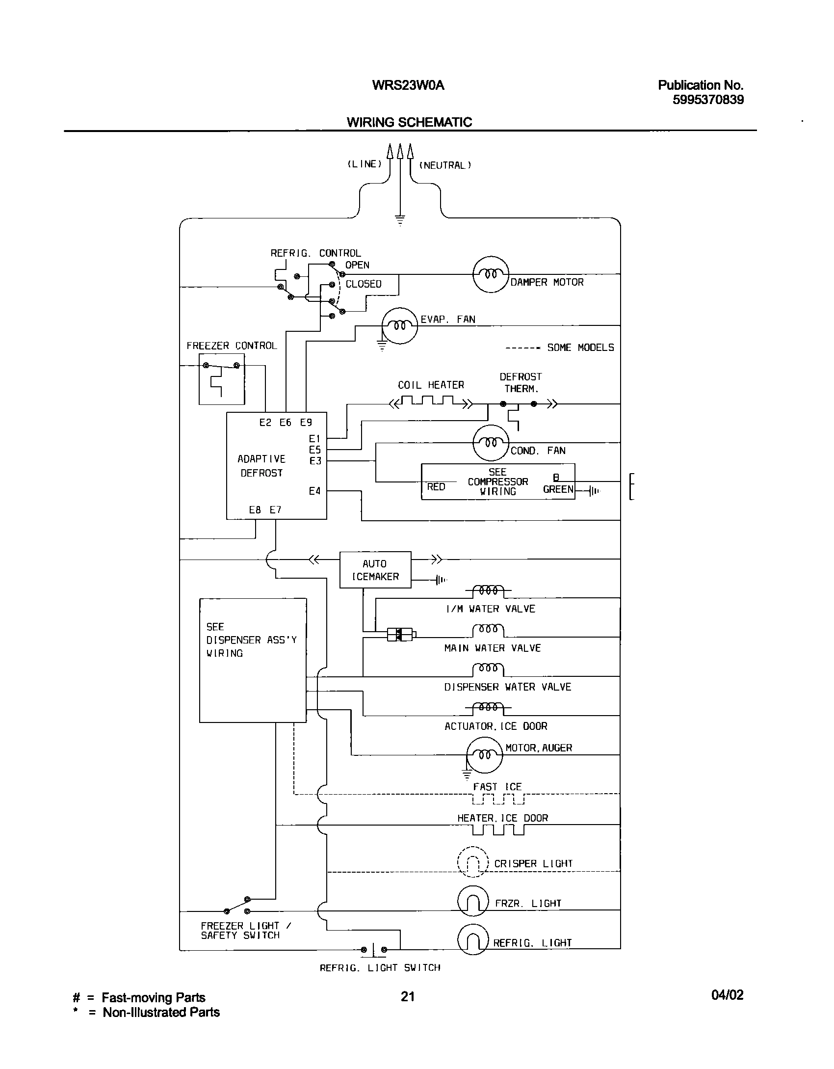21 - WIRING SCHEMATIC