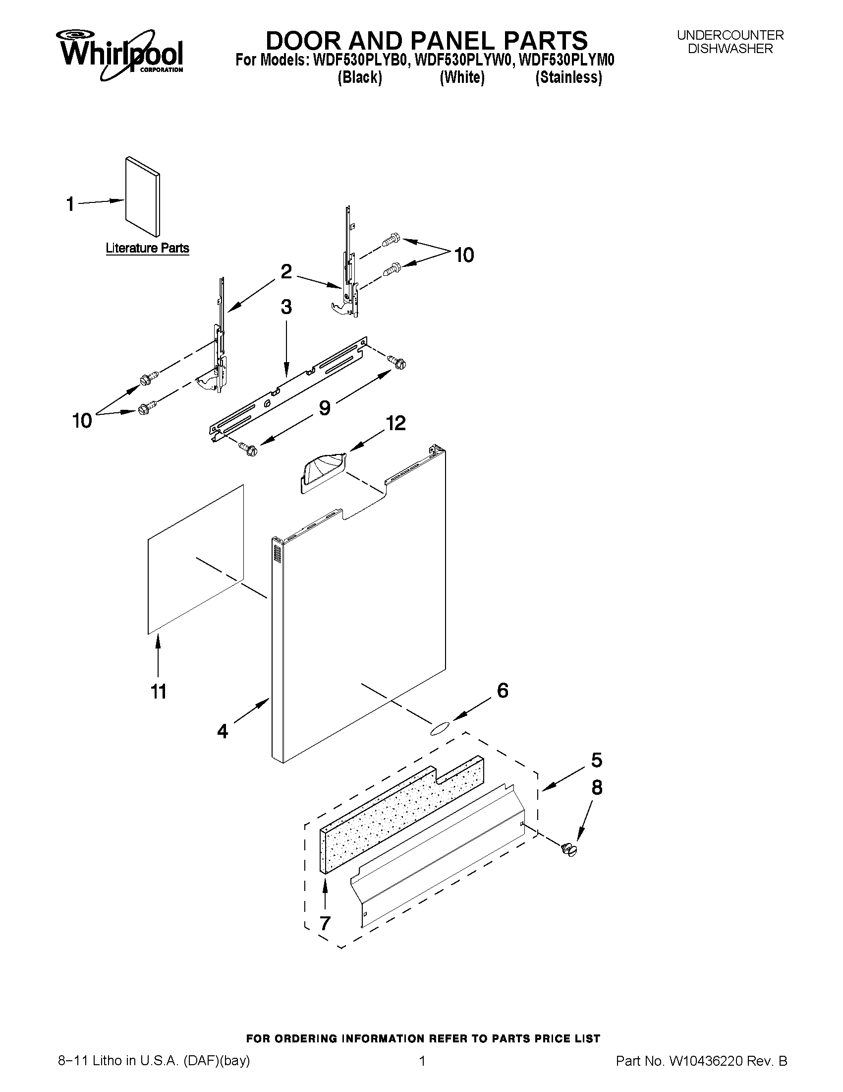 01 - DOOR AND PANEL PARTS