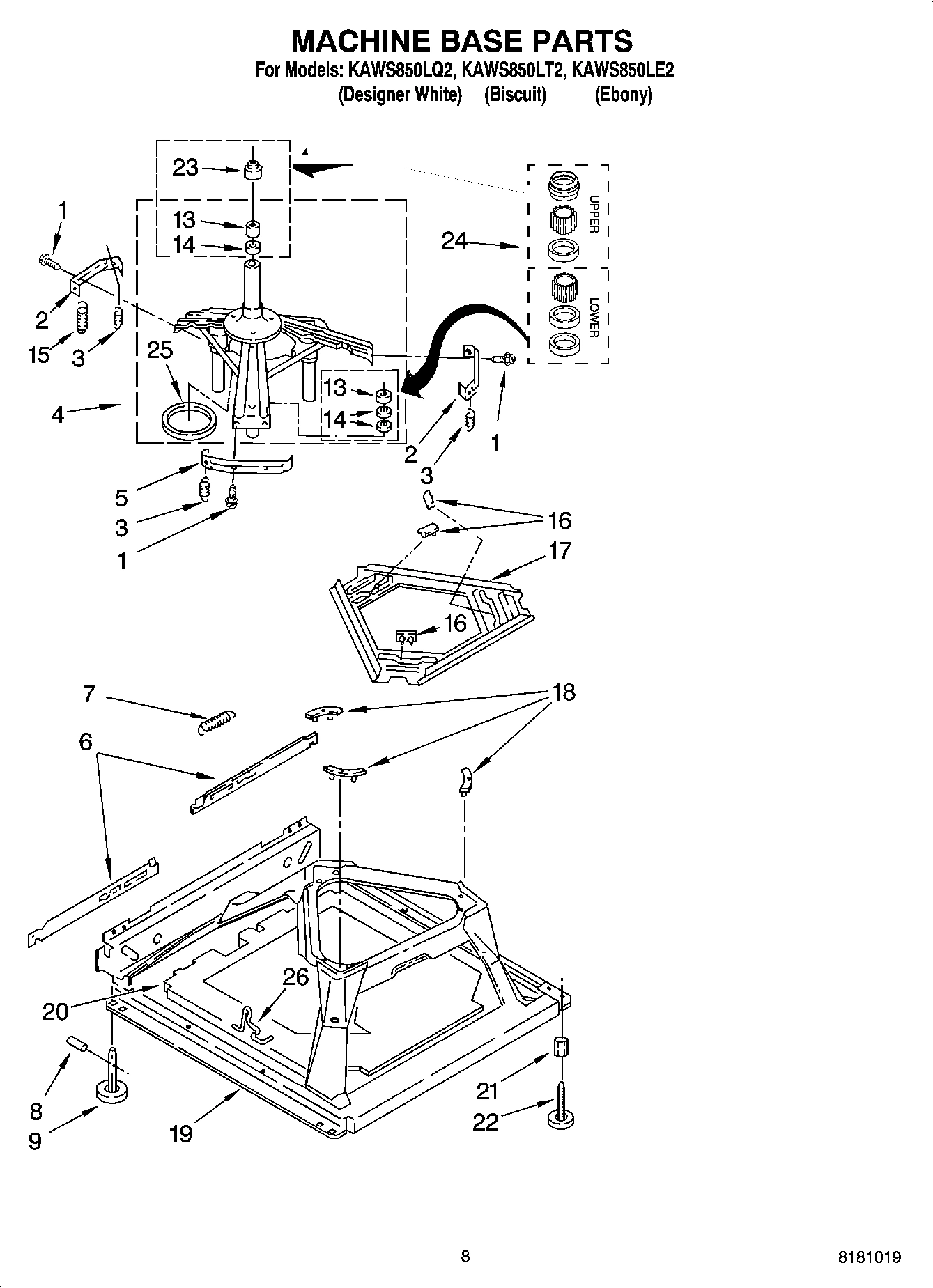 05 - MACHINE BASE PARTS