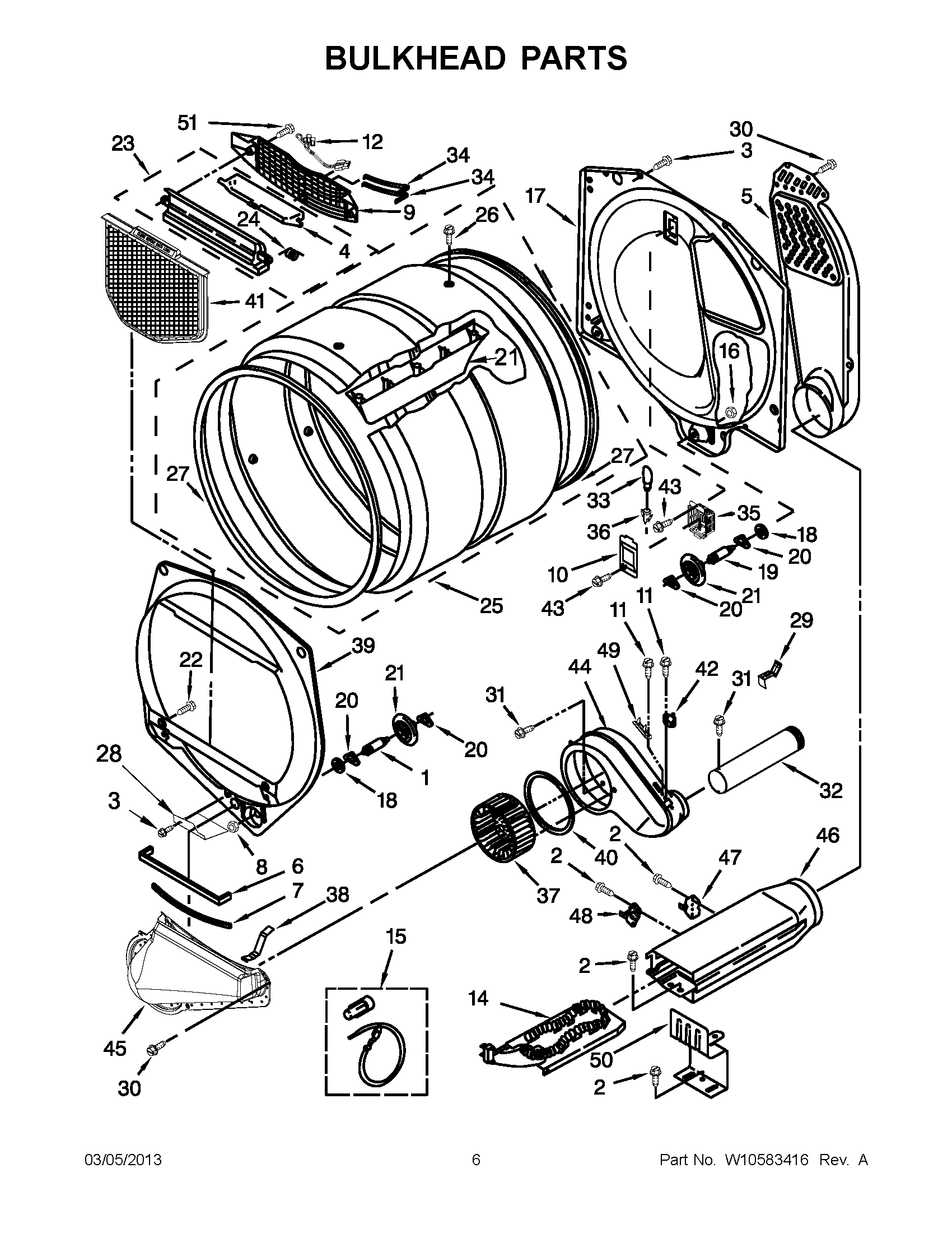 03 - BULKHEAD PARTS