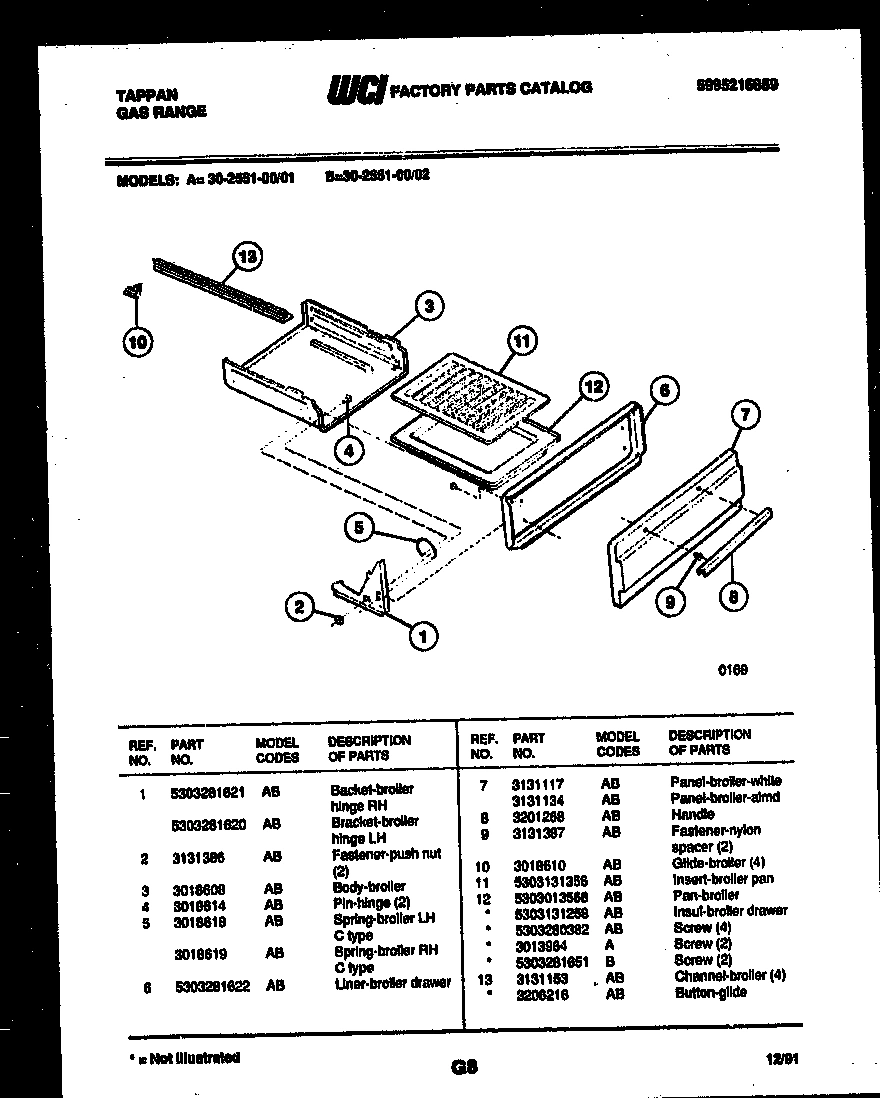 04 - BROILER DRAWER PARTS