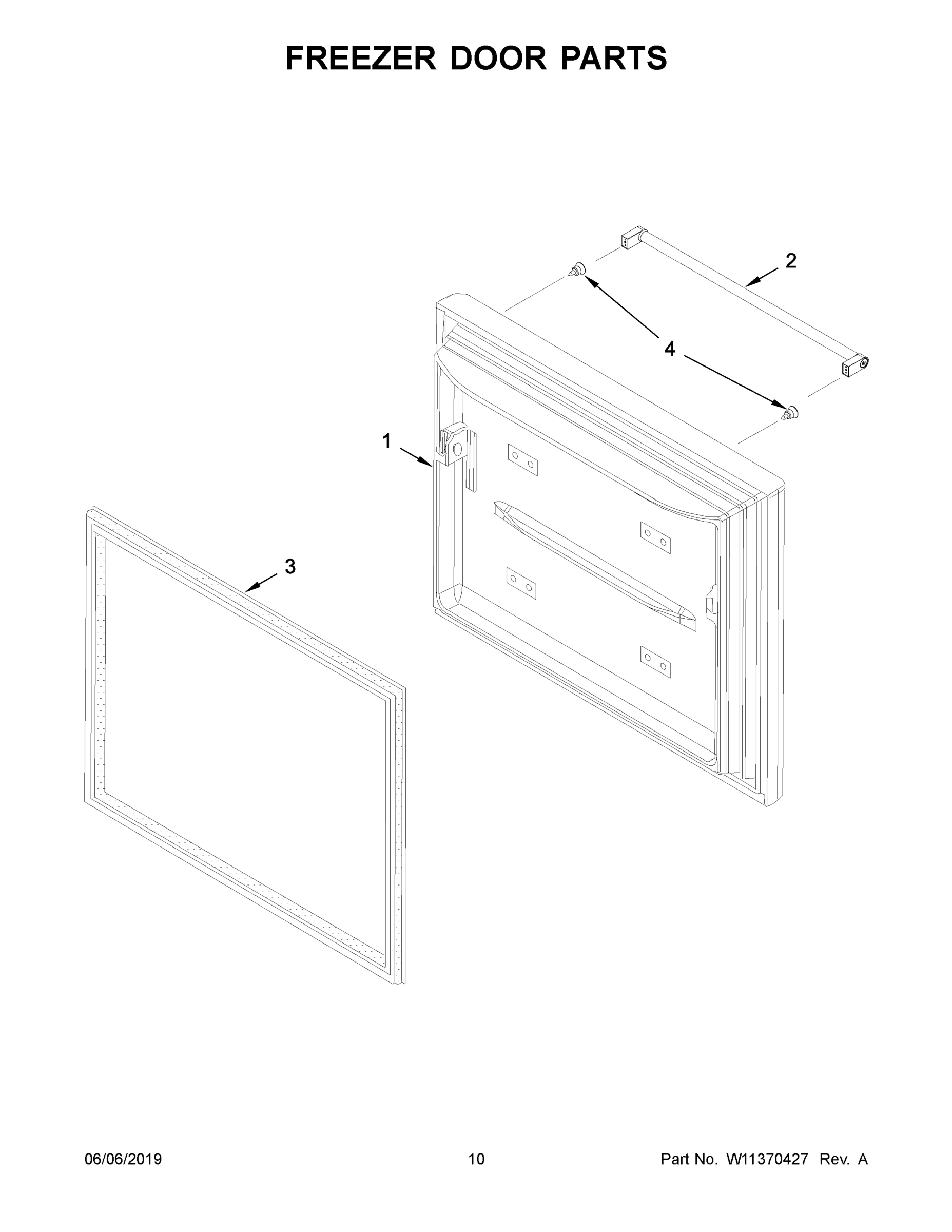 06 - FREEZER DOOR PARTS