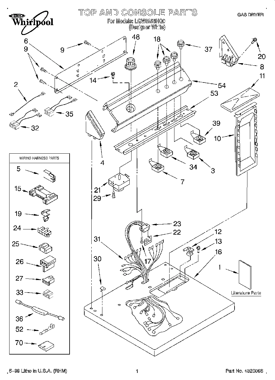 01 - TOP AND CONSOLE, LIT/OPTIONAL
