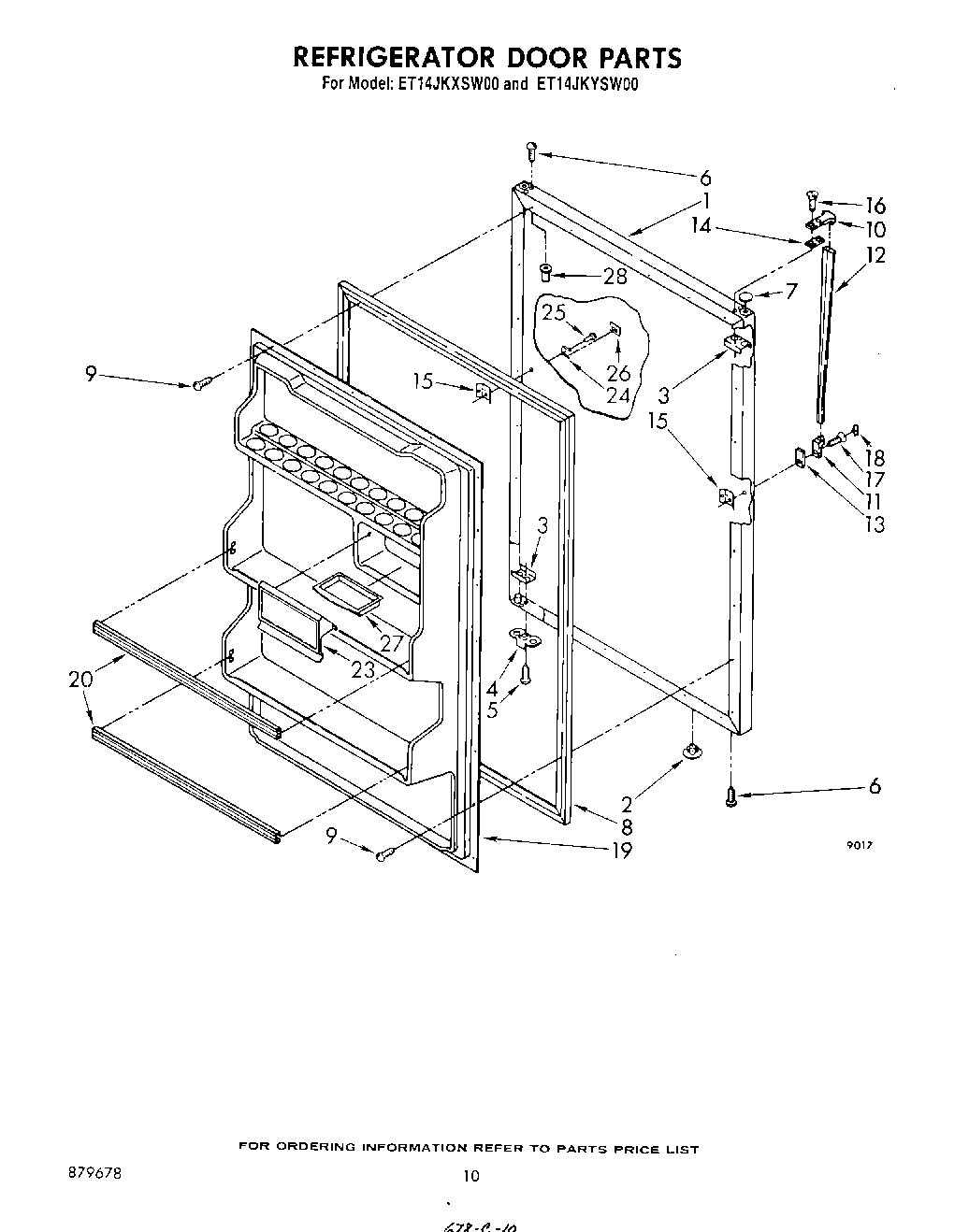 08 - REFRIGERATOR DOOR , LIT/OPTIONAL