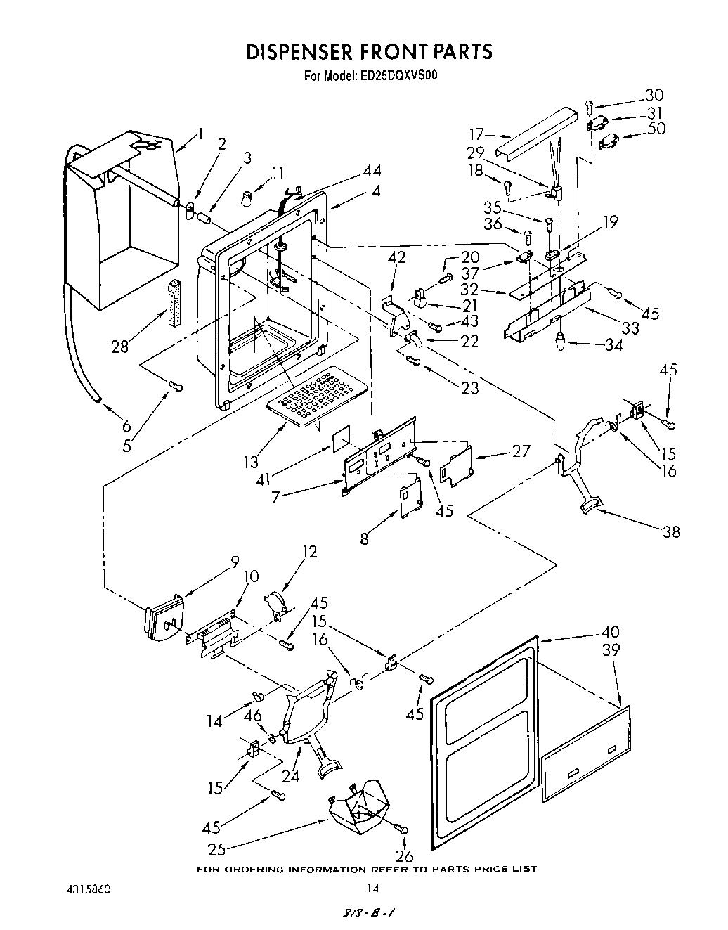 09 - DISPENSER FRONT