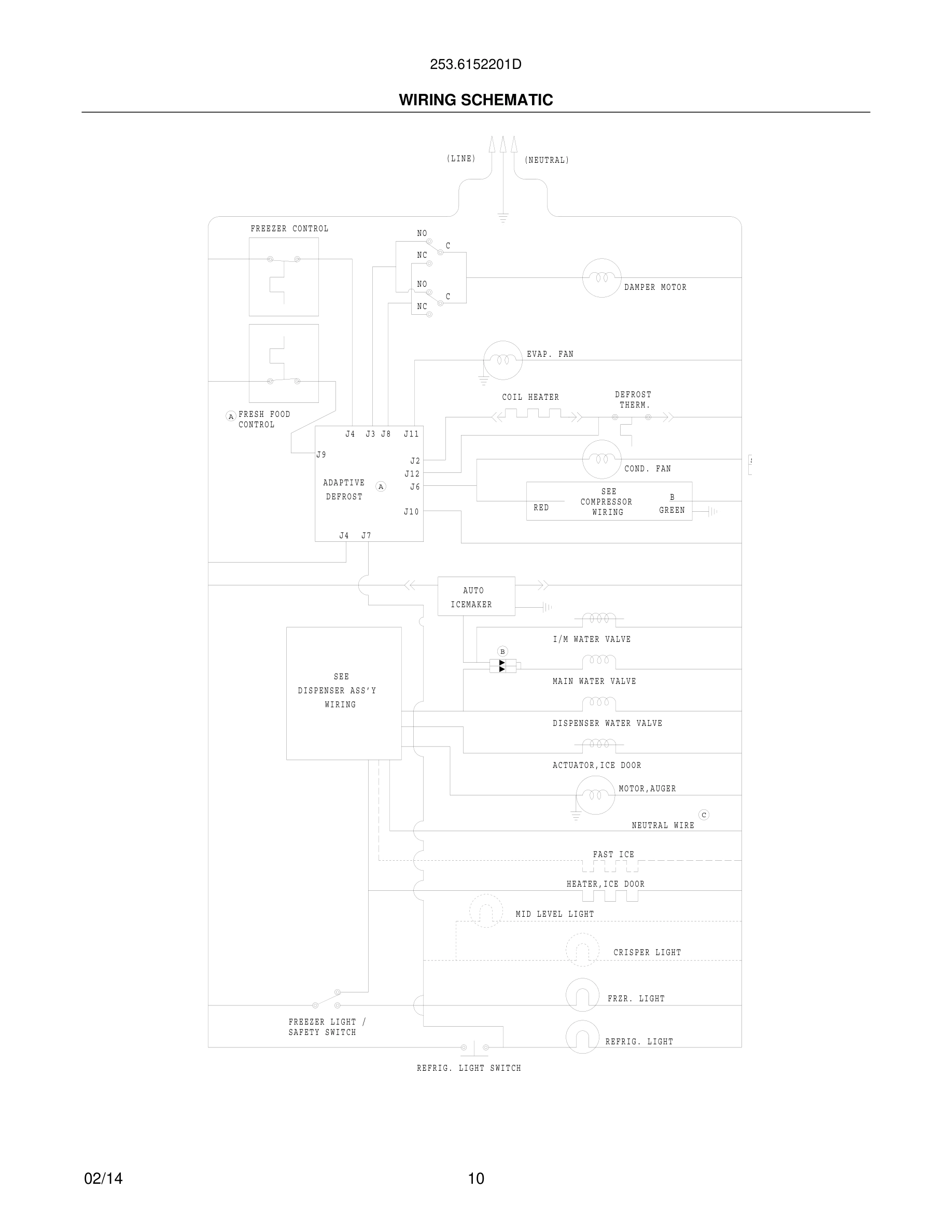 10 - WIRING SCHEMATIC