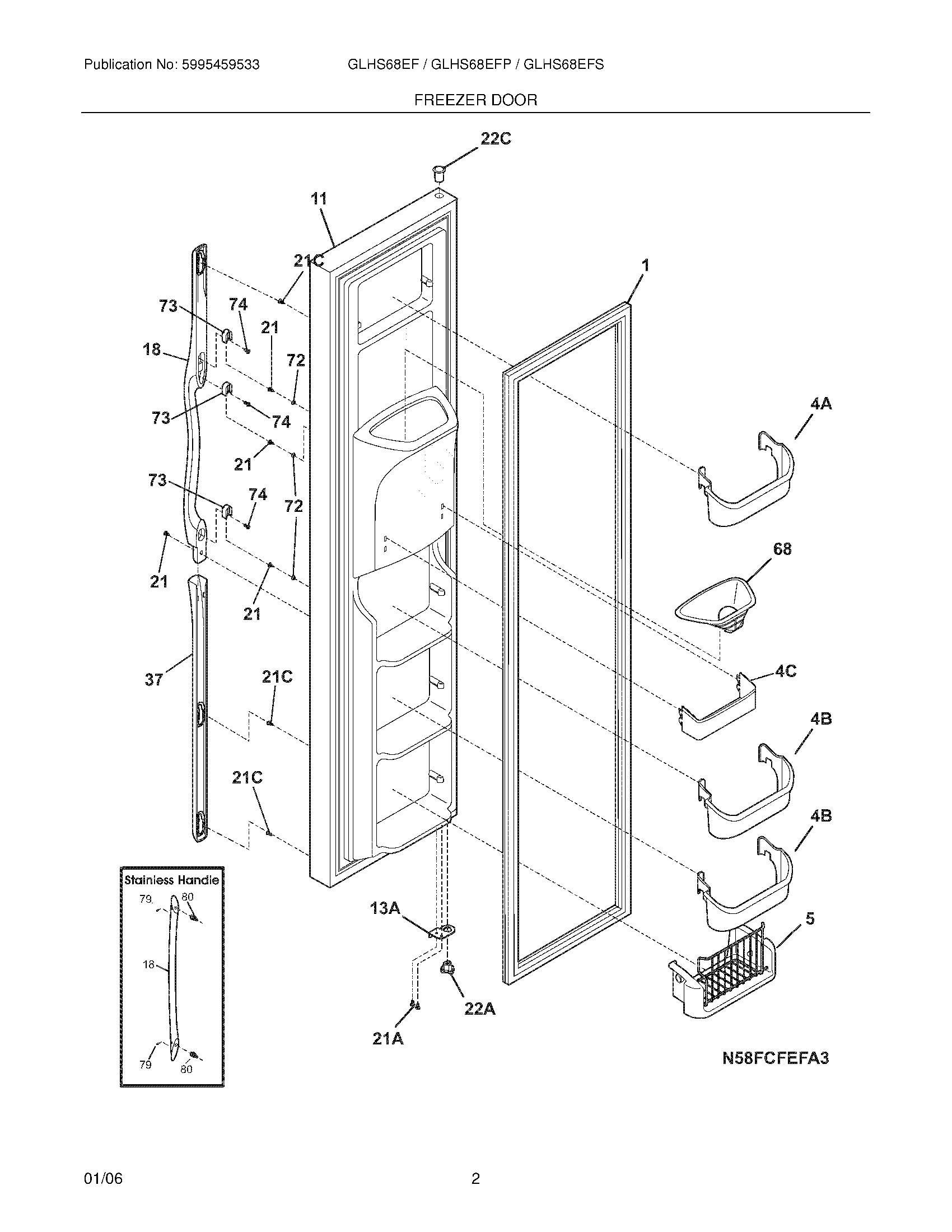 03 - FREEZER DOOR