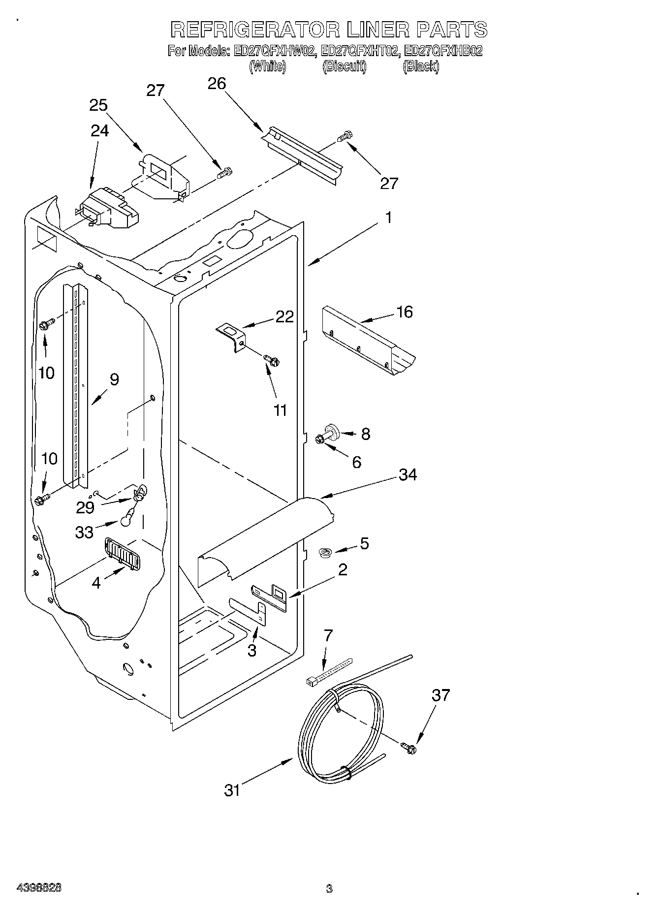 02 - REFRIGERATOR LINER