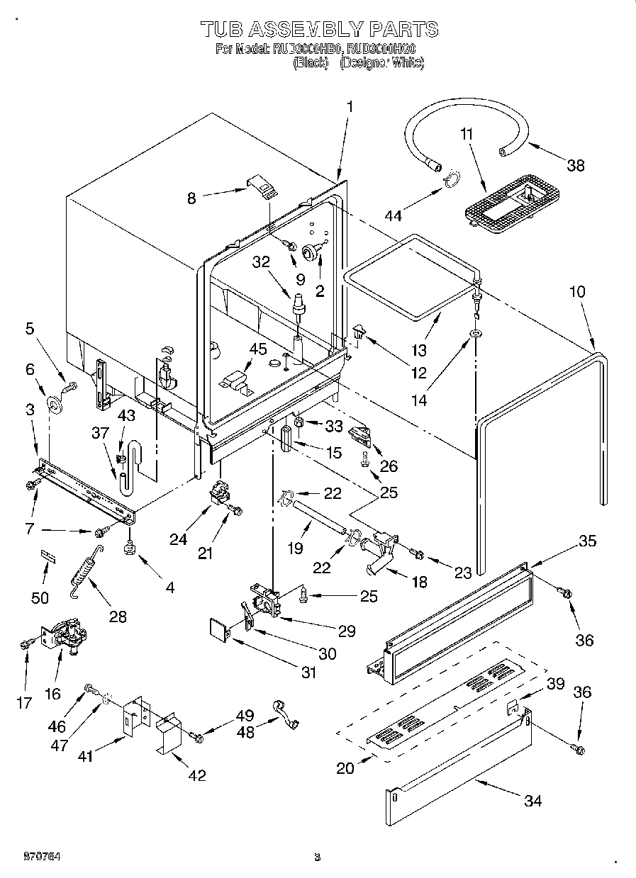03 - TUB ASSEMBLY