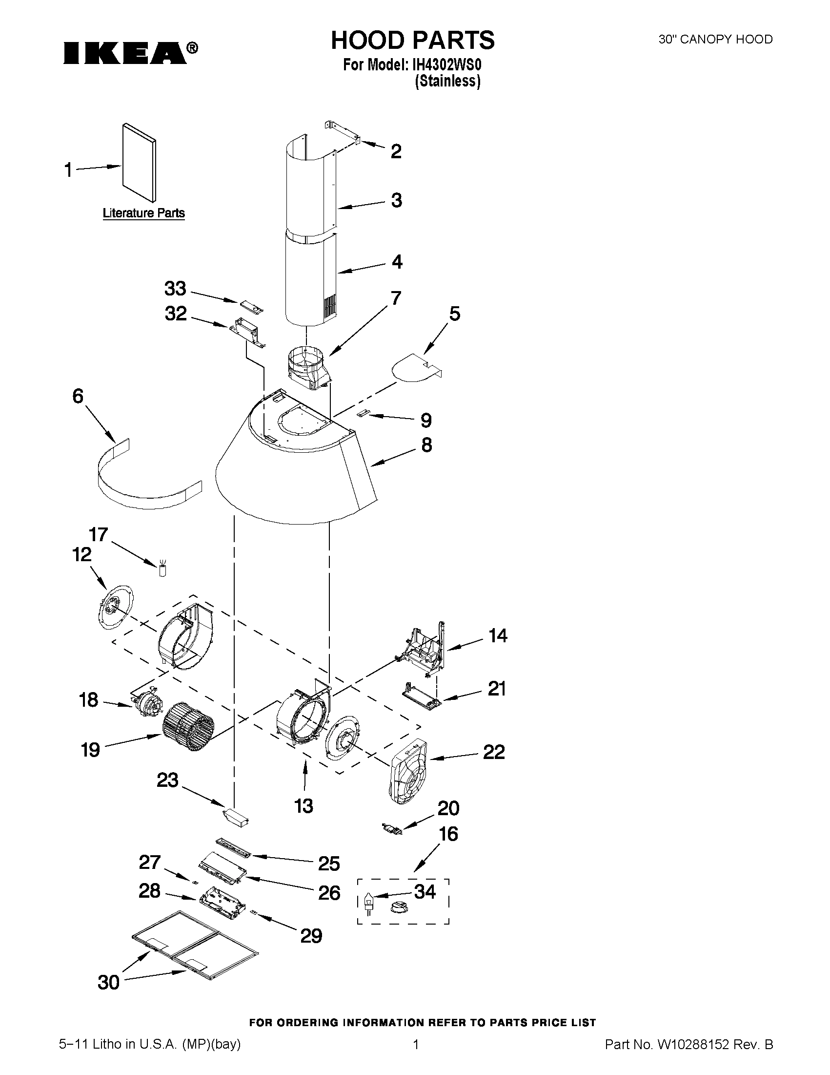01 - HOOD PARTS