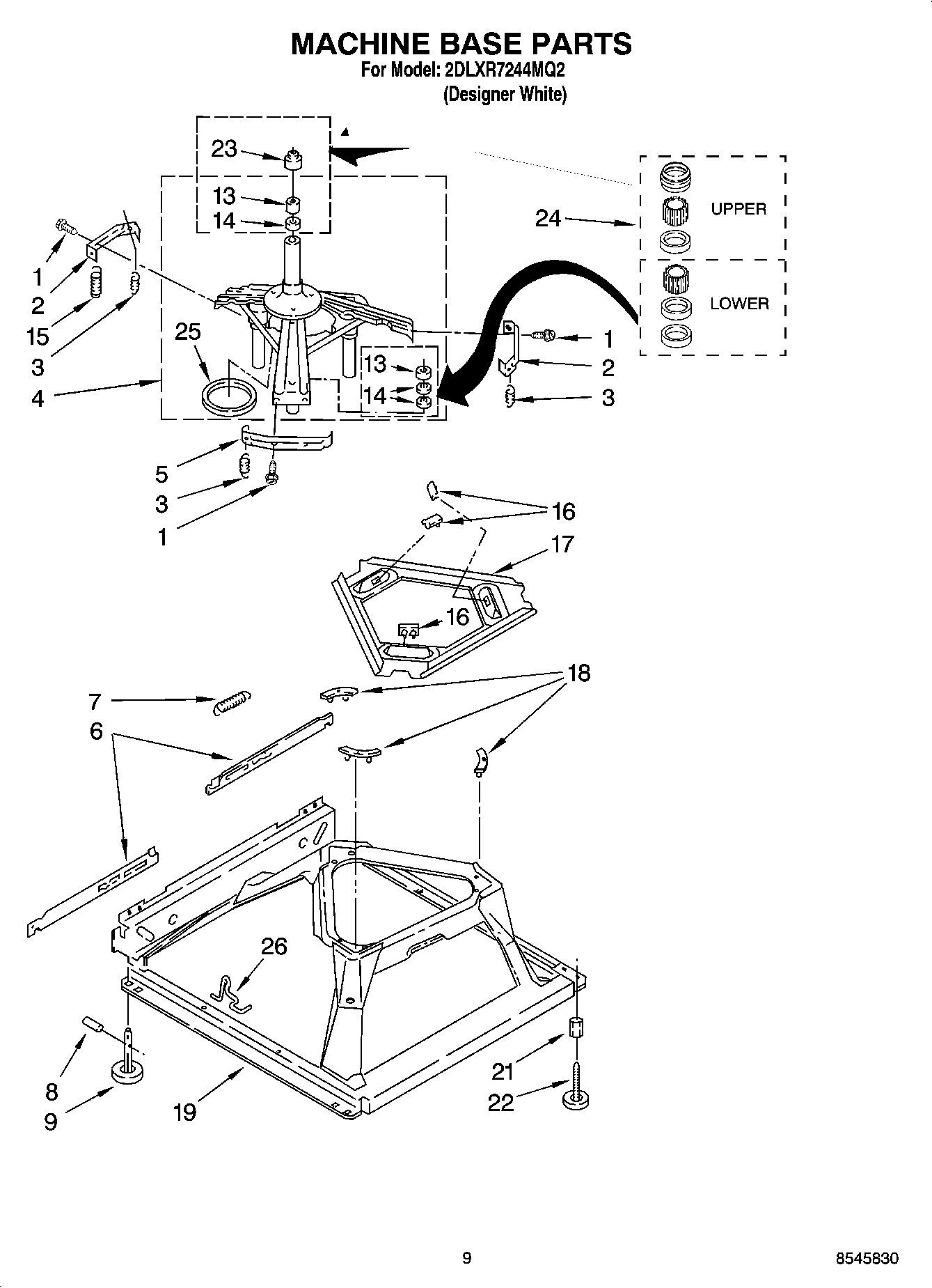 05 - MACHINE BASE PARTS