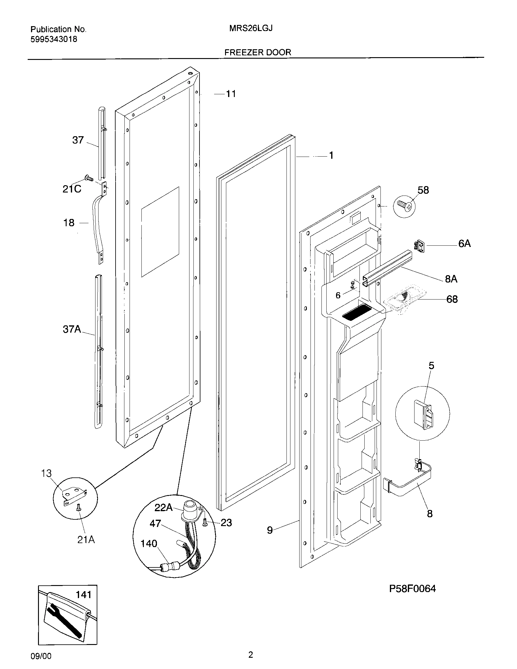 03 - FREEZER DOOR