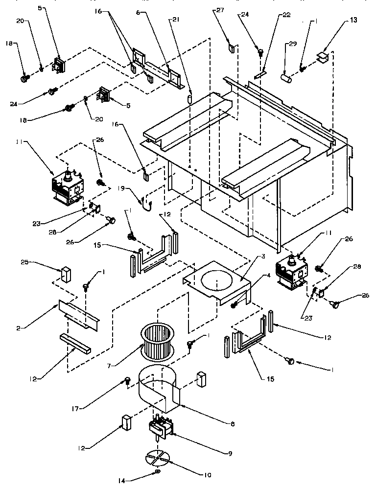 01 - CAVITY & CHASSIS ASSY, & ELEC COMPNT