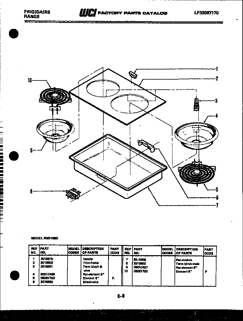 05 - COOKTOP PARTS