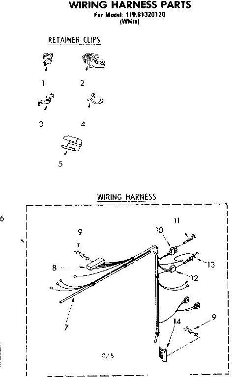 WIRING HARNESS PARTS