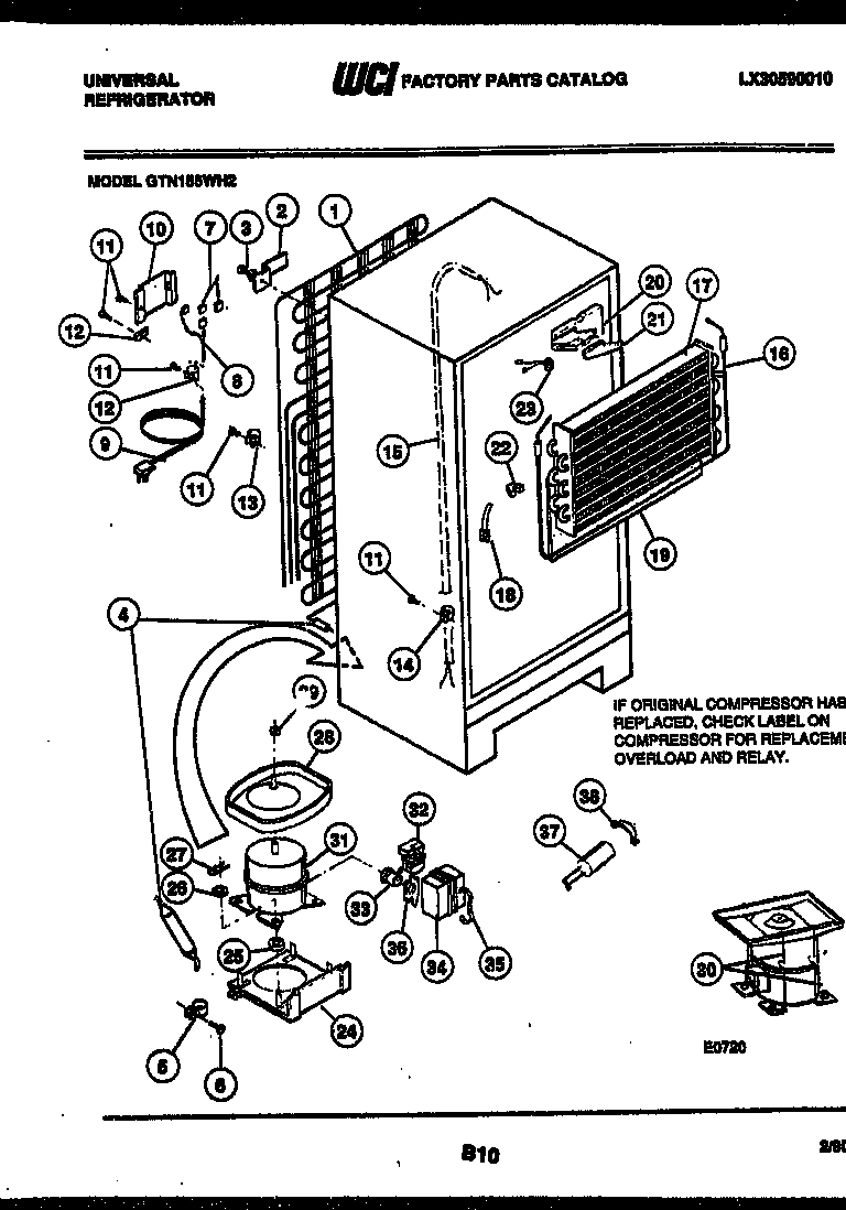 05 - SYSTEM AND AUTOMATIC DEFROST PARTS