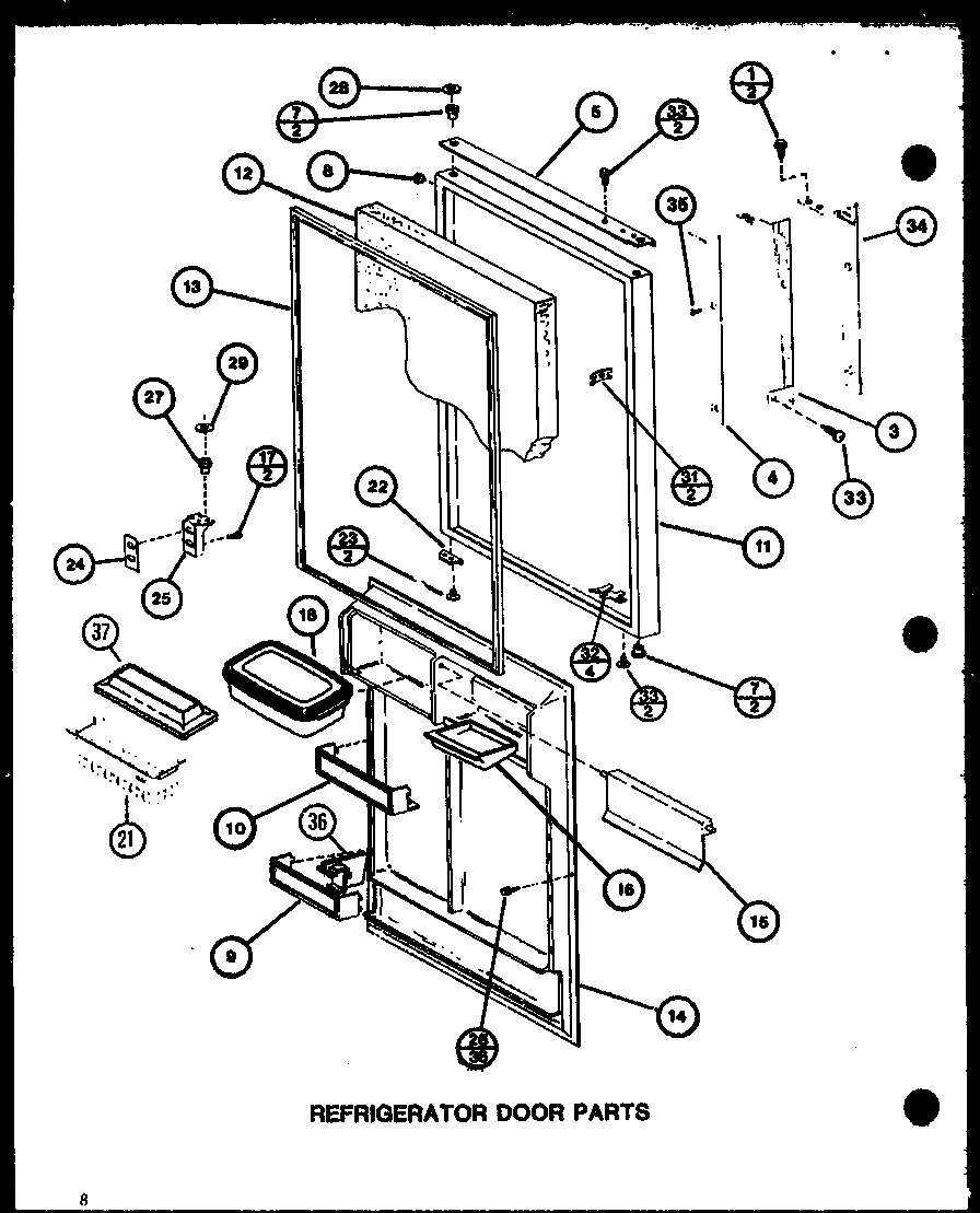 06 - REF DOOR PARTS