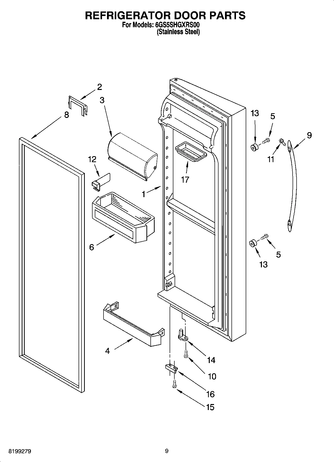 06 - REFRIGERATOR DOOR PARTS