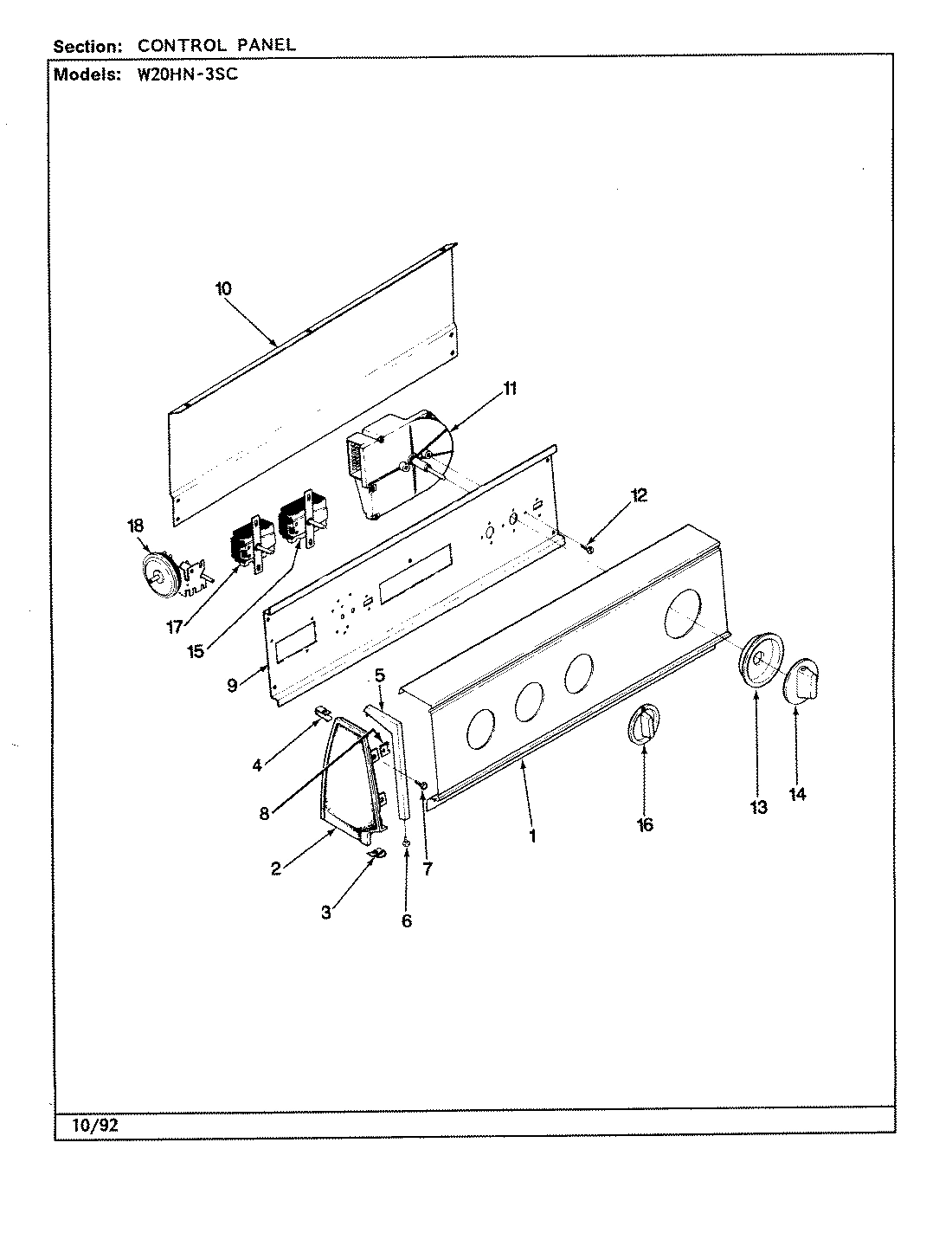 04 - CONTROL PANEL (REV. A-E)