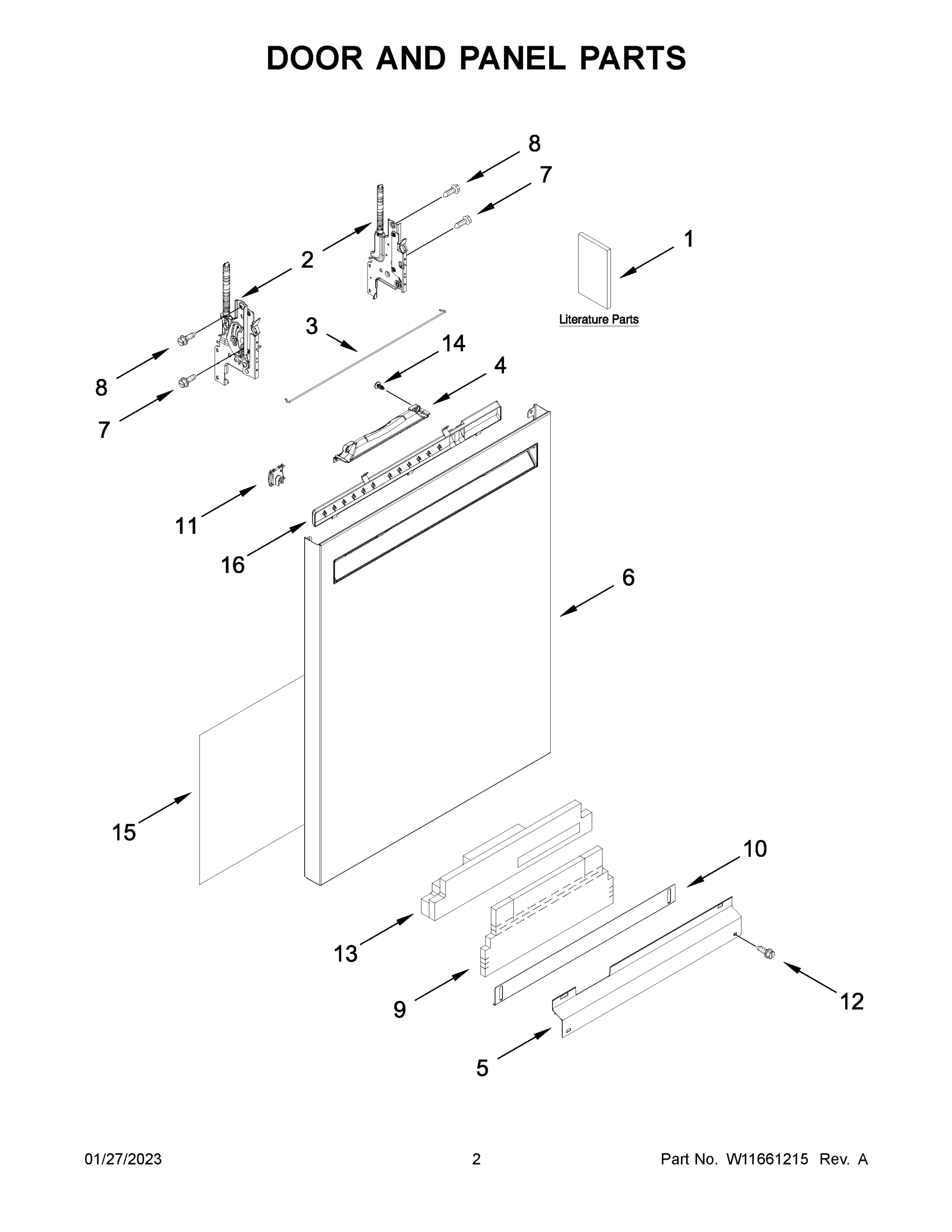 02 - DOOR AND PANEL PARTS