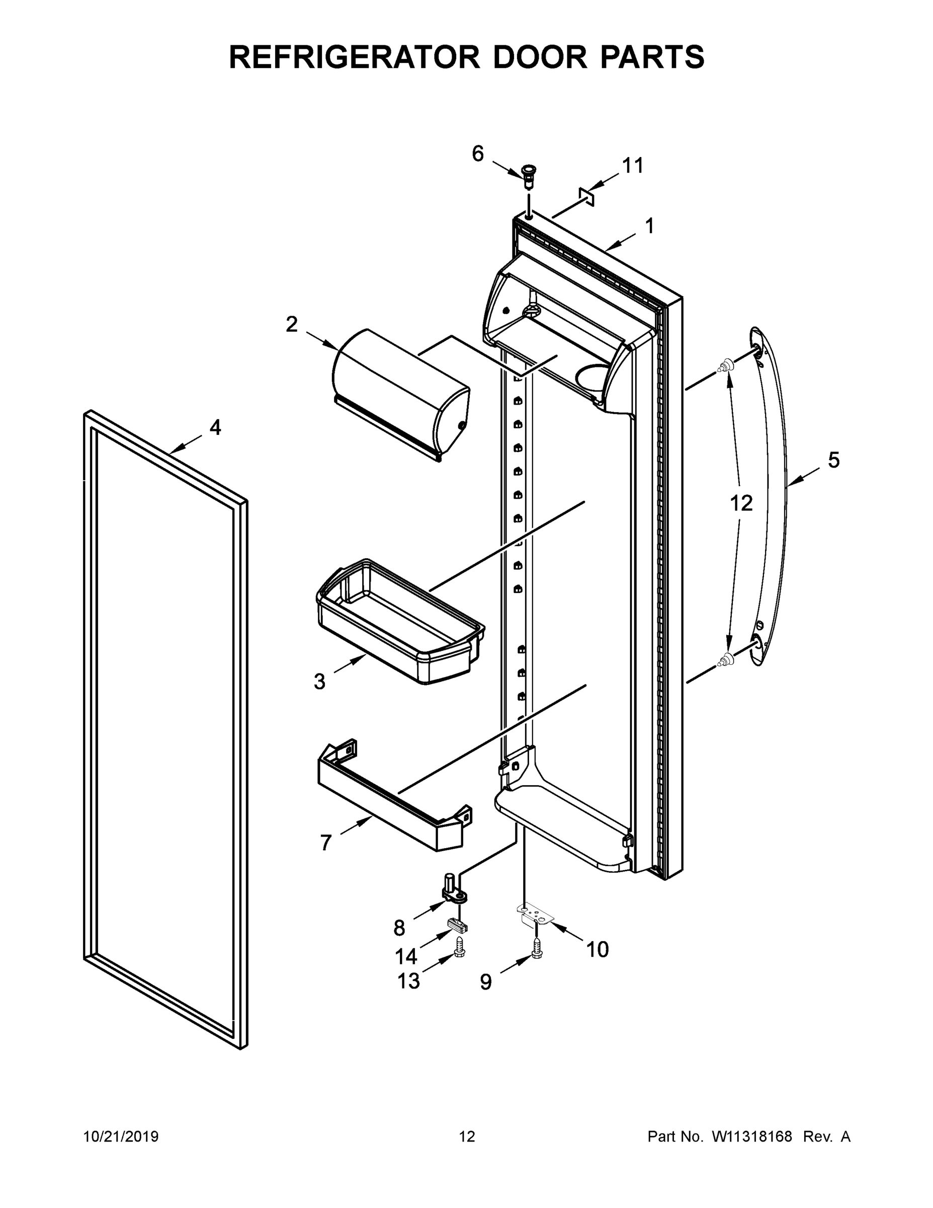 07 - REFRIGERATOR DOOR PARTS