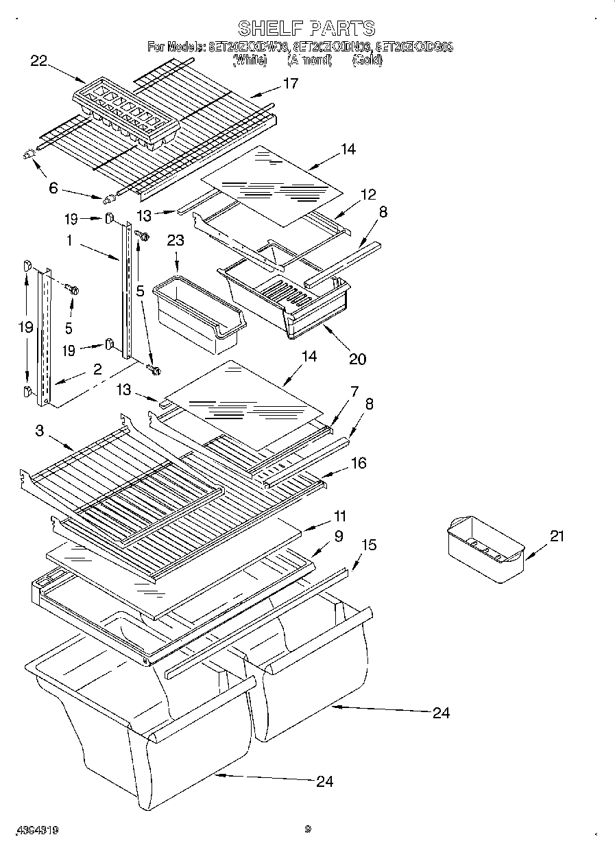 05 - SHELF, LIT/OPTIONAL