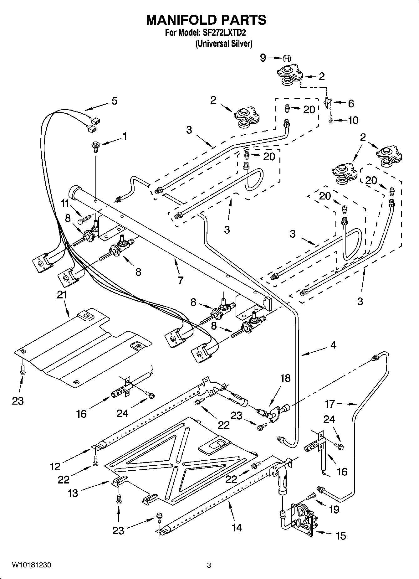 03 - MANIFOLD PARTS