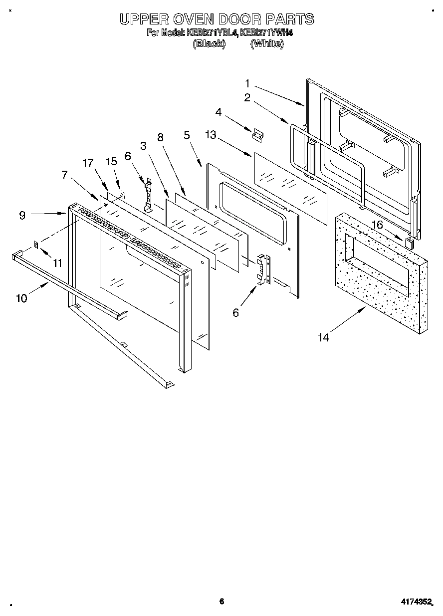 04 - UPPER OVEN DOOR