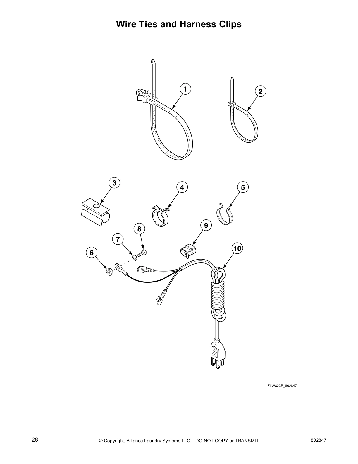 Wire Ties and Harness Clips