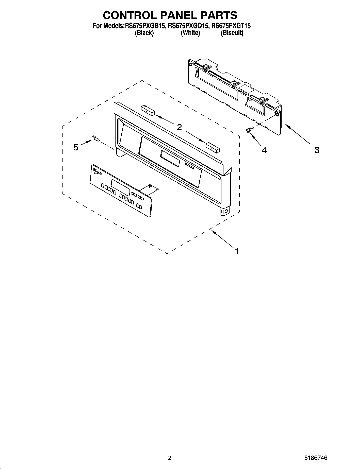 02 - CONTROL PANEL PARTS