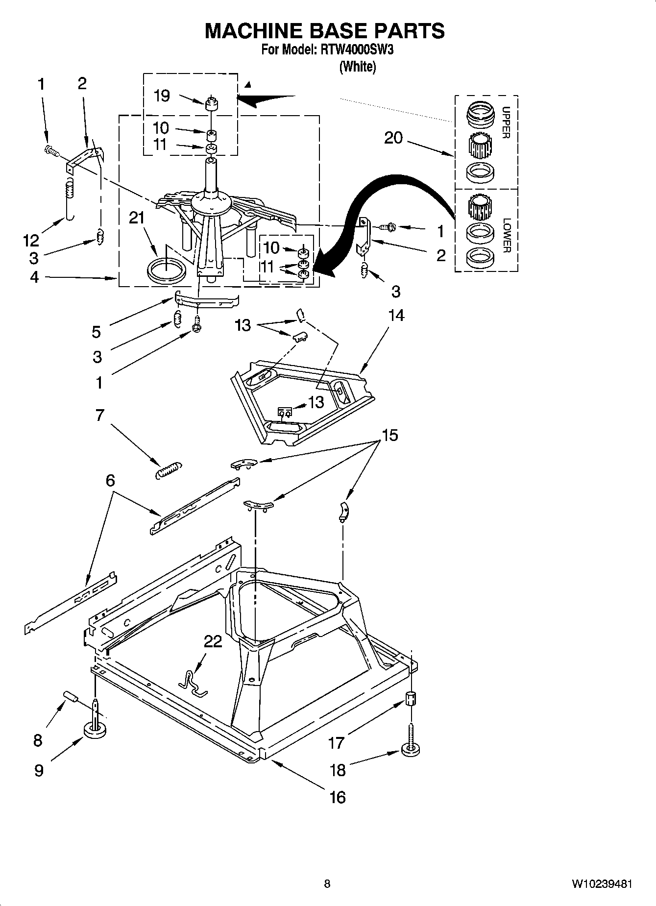 05 - MACHINE BASE PARTS