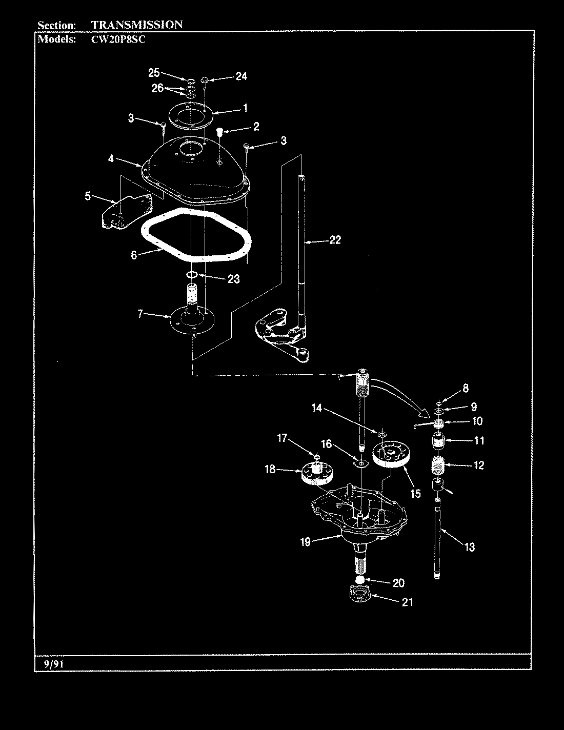 11 - TRANSMISSION (ORIG-CW20PxSC)