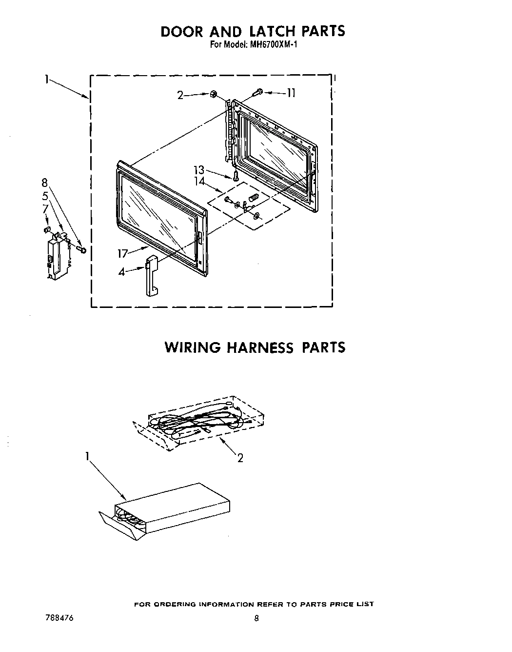 05 - DOOR AND LATCH , WIRING HARNESS
