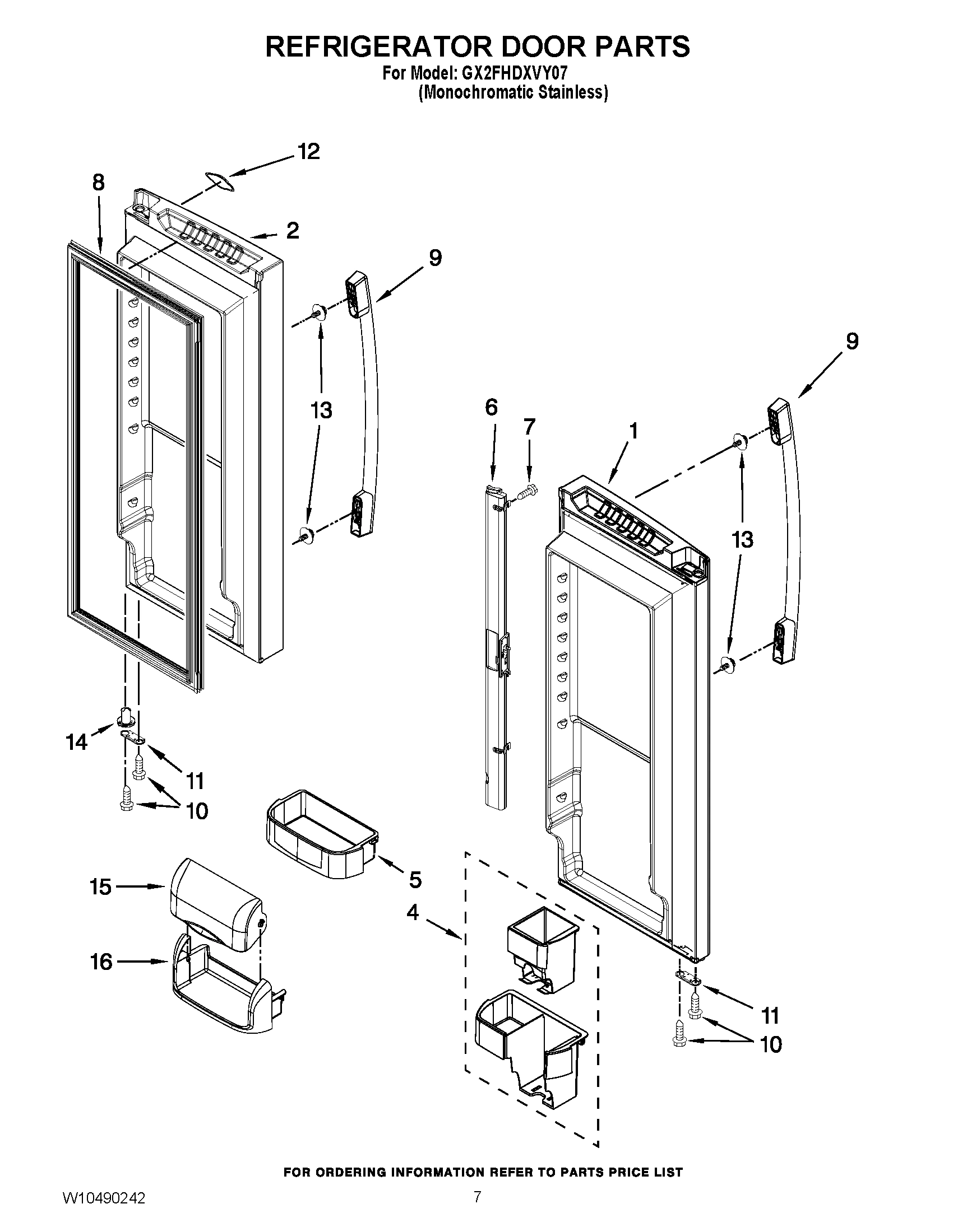 05 - REFRIGERATOR DOOR PARTS