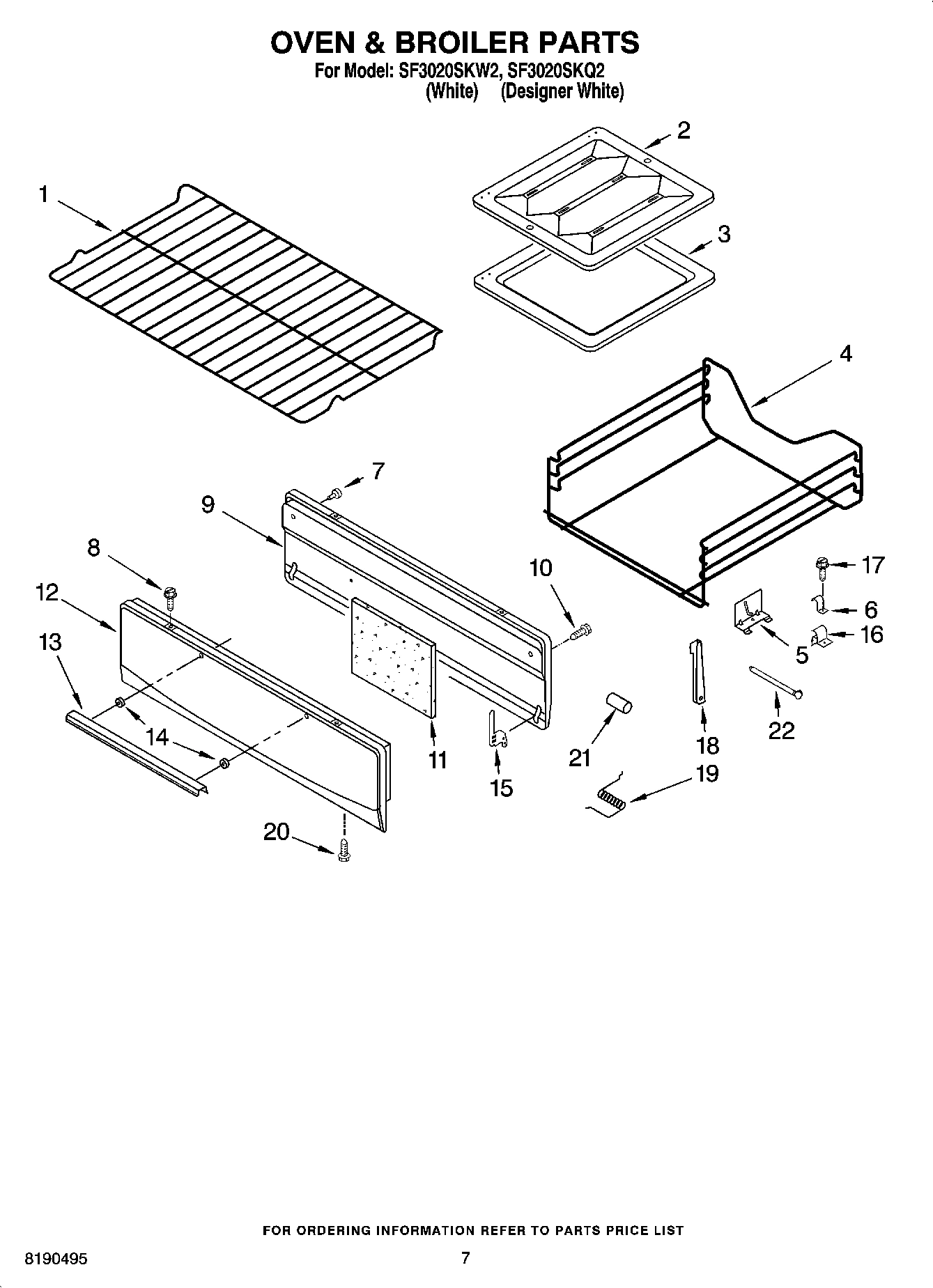 05 - OVEN & BROILER PARTS