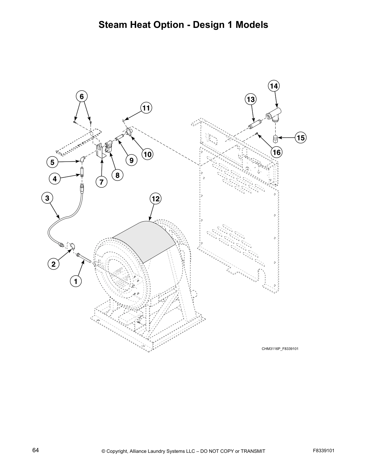 Steam Heat Option - Design 1 Models
