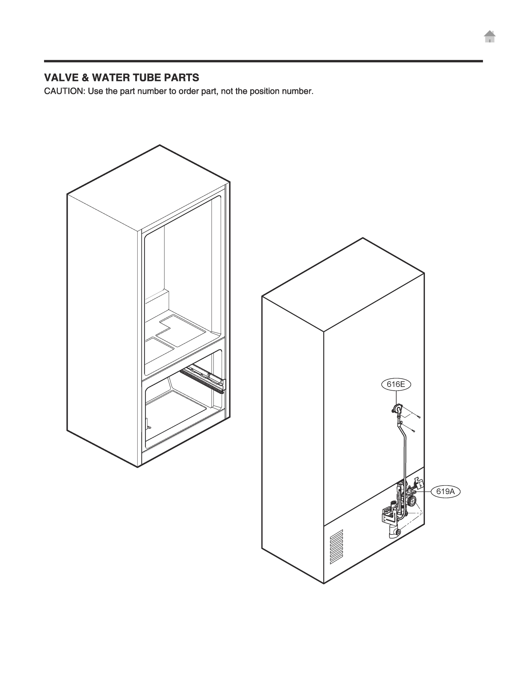 VALVE & WATER TUBE PARTS