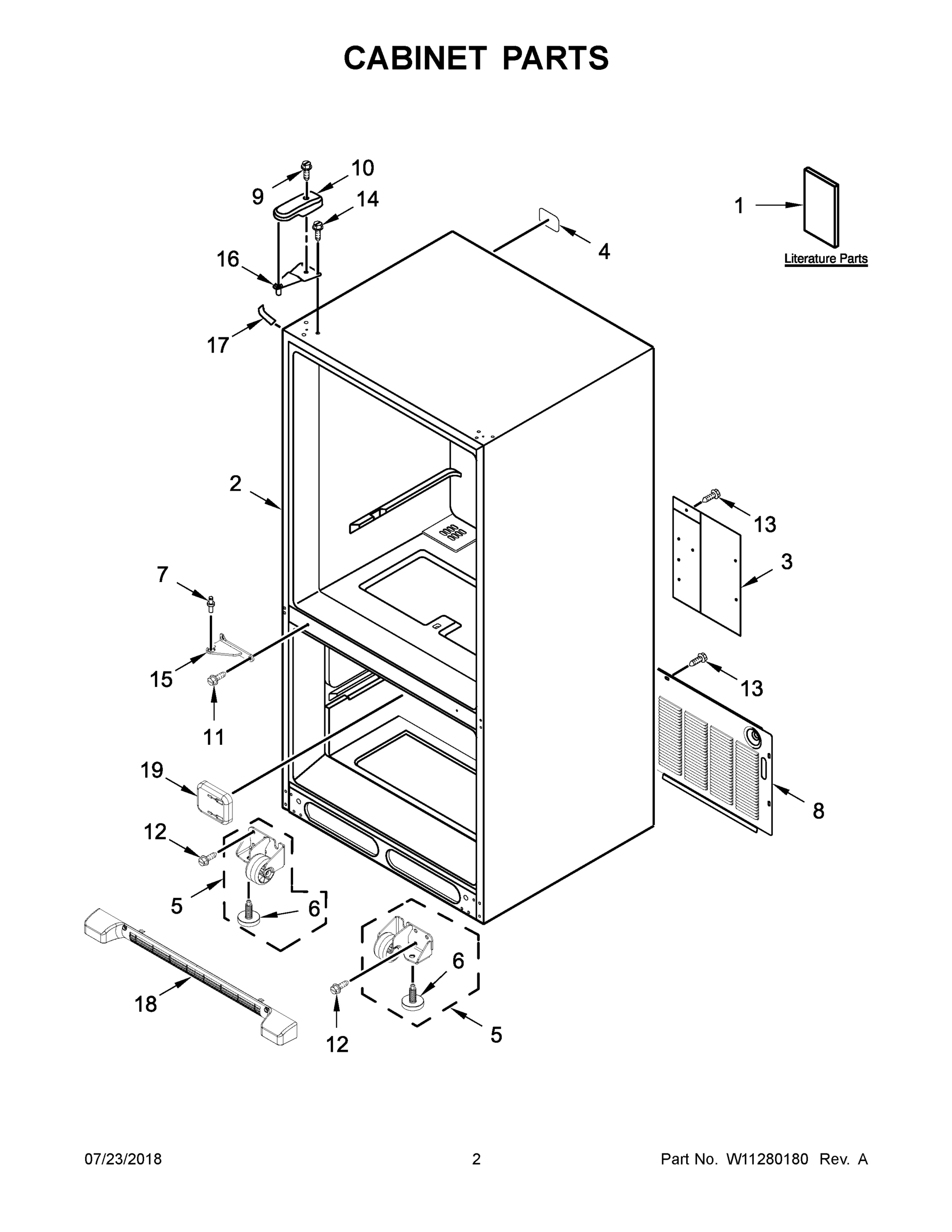 02 - CABINET PARTS