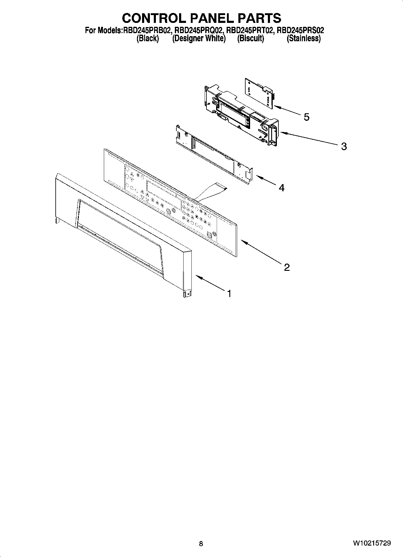 06 - CONTROL PANEL PARTS