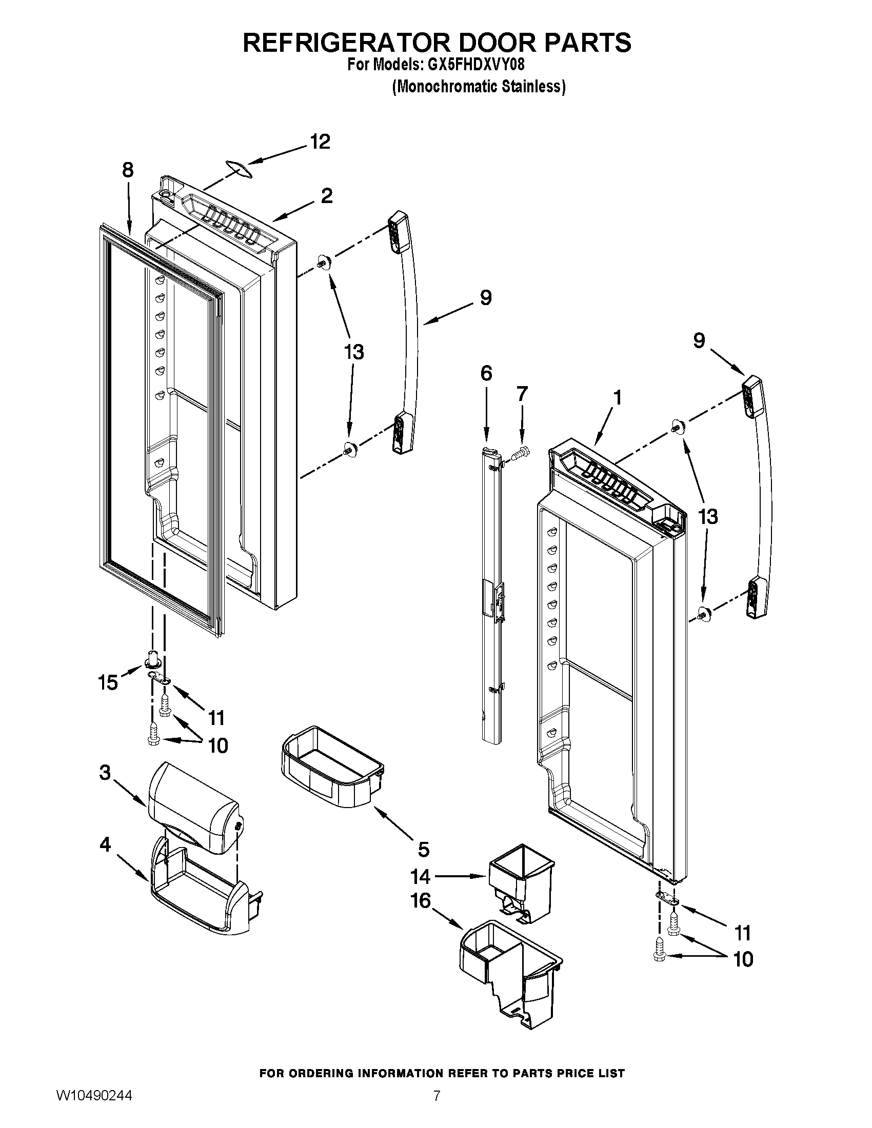 05 - REFRIGERATOR DOOR PARTS