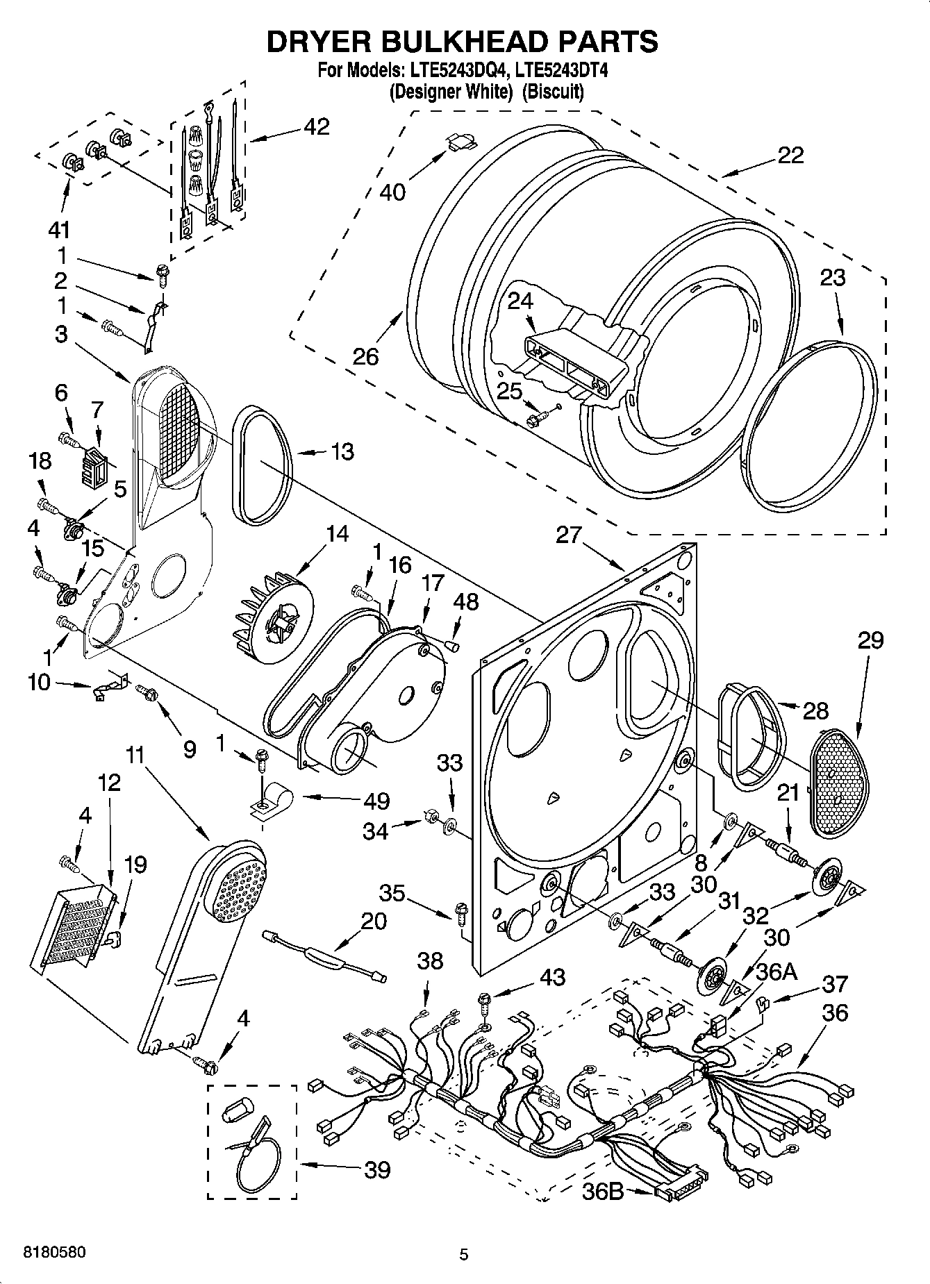 04 - DRYER BULKHEAD PARTS