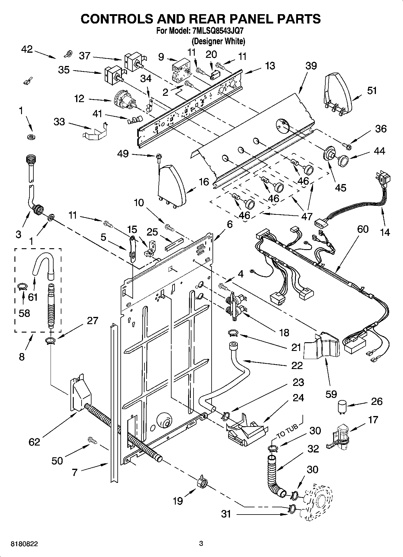 02 - CONTROLS AND REAR PANEL PARTS