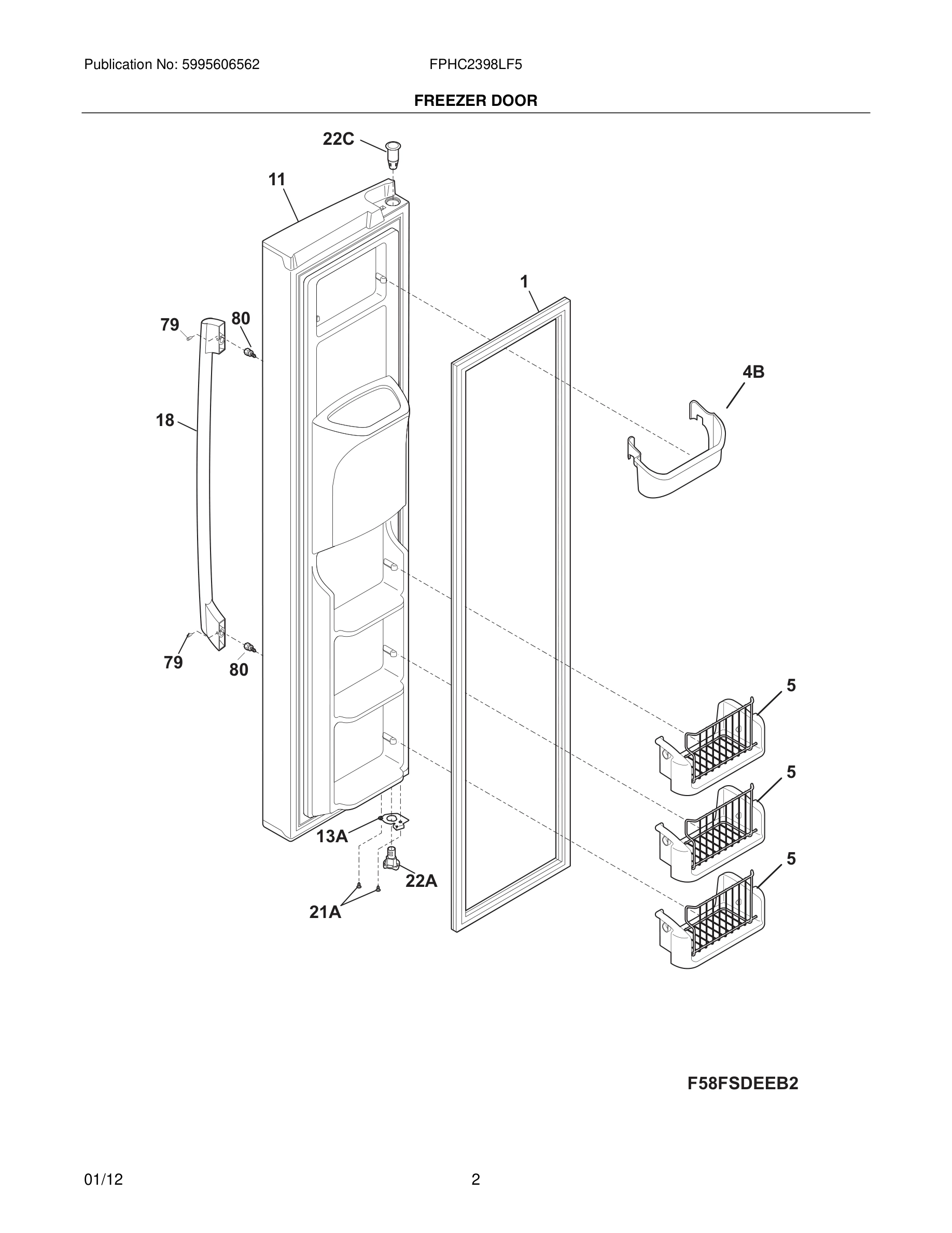 03 - FREEZER DOOR