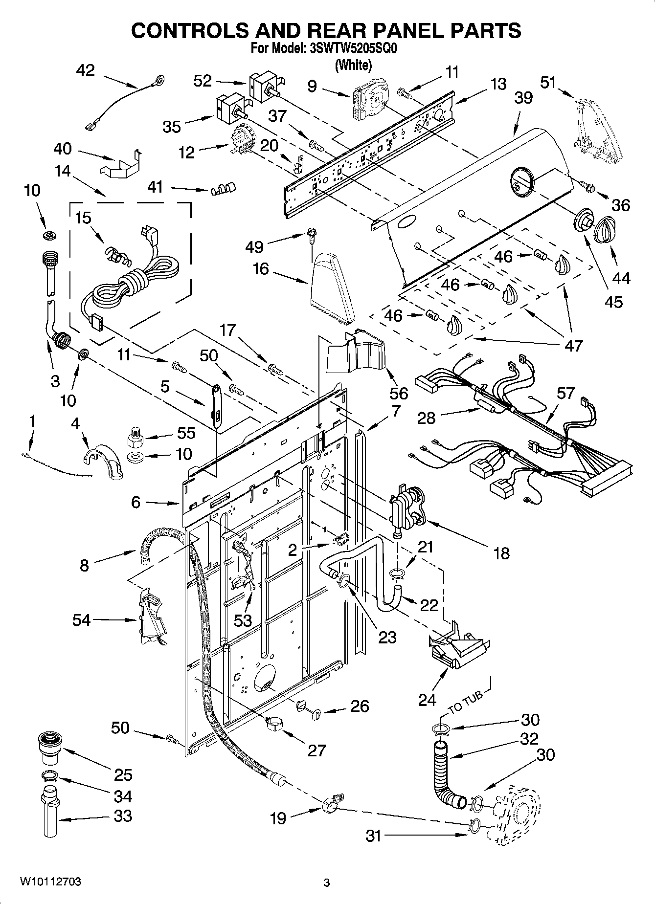 02 - CONTROLS AND REAR PANEL PARTS