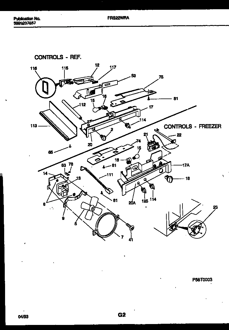 06 - REFRIGERATOR CONTROL ASSEMBLY, DAMP